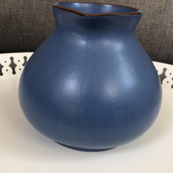 Dansk Mesa southwest blue Portugal pottery pitcher - Picture 5 of 9